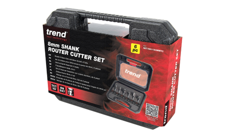 Trend Fräser-Set, 6-teilig T-SET-SS11X8MMTC 7