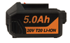 Triton 5.0 Ah 20V T20 Li-ion Akku TS-986206 1