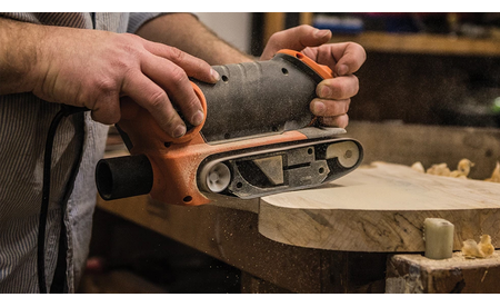 Triton - Kompakter Bandschleifer, 450 W, 64 mm TS-475114 7