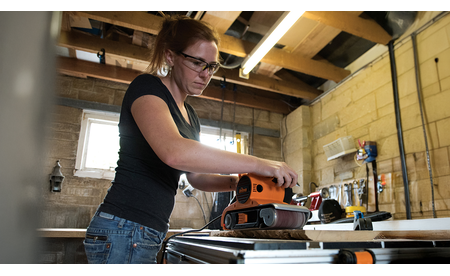 Triton - Bandschleifer, 1.200 W, 100 mm TS-490239 5