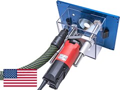 Staubfreier Oberfräsenlift für Nordamerika