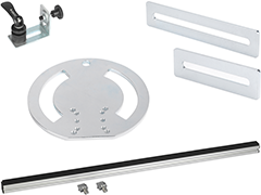Adapter, Adapterplatten, Anschläge