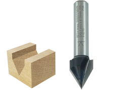 V-Nut- und Schriftenfräser